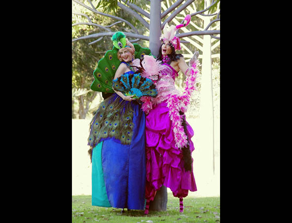 Spring Costume Stilt Walkers Perth